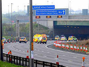 Supporting image for story: Driver dies in M6 crash