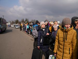 Supporting image for story: Fire put out at nuclear plant but Russian onslaught in Ukraine continues