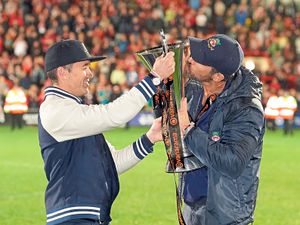 Supporting image for story: Ryan Reynolds and Rob McElhenney: We’ll never tire of Wrexham