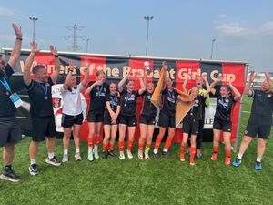 Baschurch Girls U13 winning team