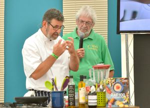 A cookery demonstration