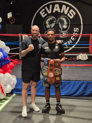 Wayne Evans with Tyler Denny