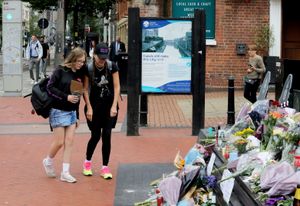 Fans at the Black Sabbath Bridge. Photo: Joseph Walshe/SWNS