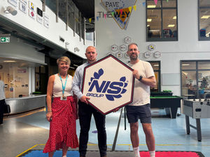 David Cairns from CIS with Paul Snape and Clare Knowles from CIS  