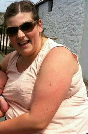 Beth put on weight after having her second child