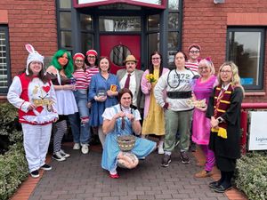 Supporting image for story: Team at Lichfield company take up World Book Day challenge for great cause 