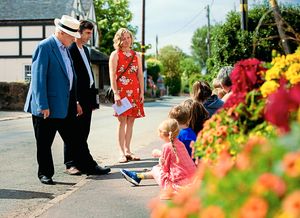 Norton in Hales judging