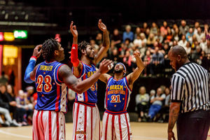 The Harlem Globetrotters in Birmingham. Credit: Chris Bowley