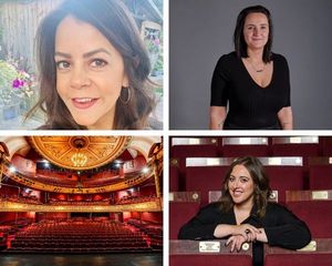 L-R: Top - Lucy Rock, Rainer Derry; bottom - Wolverhampton Grand Theatre and Vicky Price