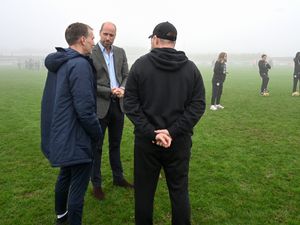 Supporting image for story: William opens new road for football club