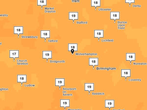 Supporting image for story: Thunder and showers ahead despite high temperatures and plenty of sunshine in Shropshire
