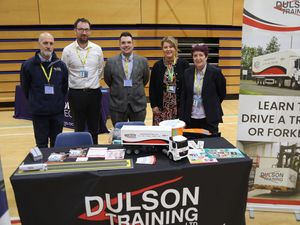Supporting image for story: Telford College's HGV logistics jobs fair proves a big success