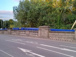 Supporting image for story: Shrewsbury footbridge removed for refurbishment is due to be reinstalled in late July