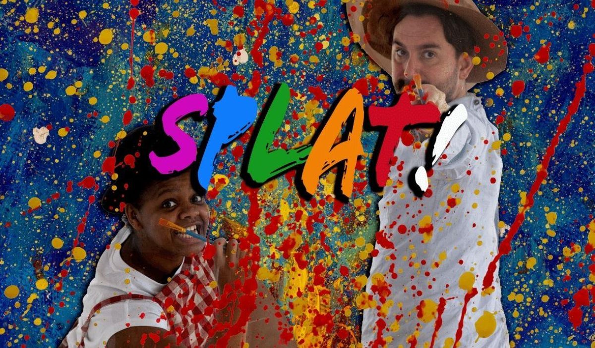 SPLAT! A colourful, physical comedy about art and creativity for kids and their families comes to the West Midlands this summer