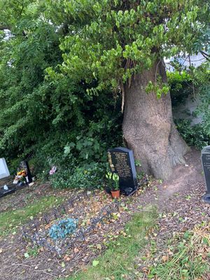 The Memory Lane graveyard in Wednesfield