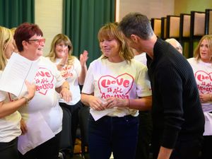 Supporting image for story: Lorraine Kelly joins choir on charity song she will play to baby granddaughter
