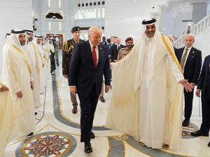 APTOPIX Trump Mideast