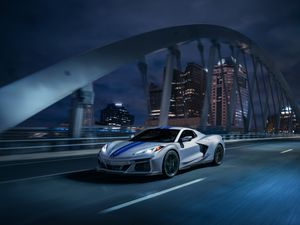 Supporting image for story: Corvette E-Ray revealed as firm’s first electrified model