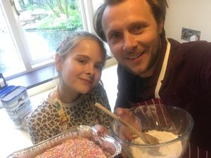 Supporting image for story: Helping charity is a piece of cake, says family