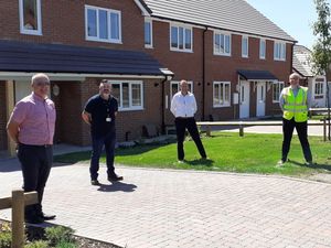 Supporting image for story: Wrekin handed keys to more affordable homes in Telford