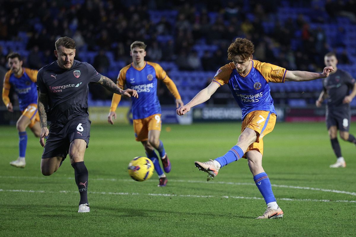Shrewsbury Town chase three straight away wins with tough Chesterfield test
