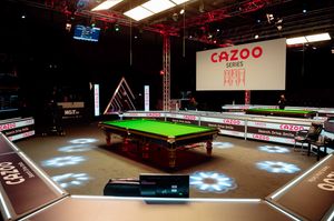 The two-table set up will see six days of action from the top 16 players in the world
