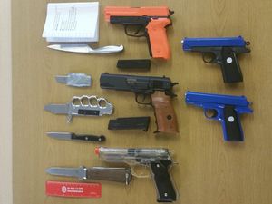 Supporting image for story: 'Shocking' haul of weapons seized at Oldbury secondary school