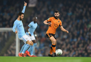 Bernardo Silva of Manchester City and Jack Price of Wolverhampton Wanderers (AMA)