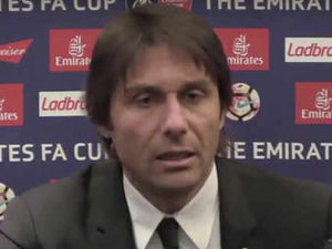 Supporting image for story: Wolves 0 Chelsea 2: Watch Antonio Conte and Paul Lambert's FA Cup press conferences in FULL