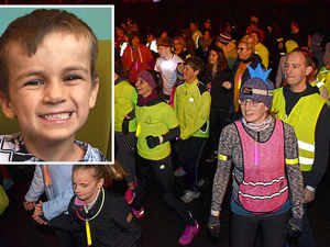 Supporting image for story: Second glow run held in memory of Shropshire youngster Jack - video and pictures