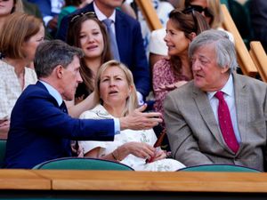Supporting image for story: Wimbledon diary: Stars mix in the Royal Box and Sonay Kartal gets her tattoo