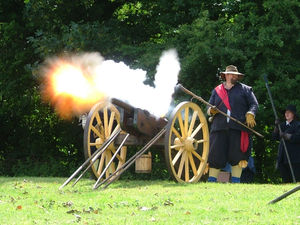 Supporting image for story: Battle re-enactors taking over Hartlebury Castle grounds 