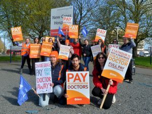 Supporting image for story: Junior doctor strike led to more than 8,300 cancellations across Staffordshire and the Black Country
