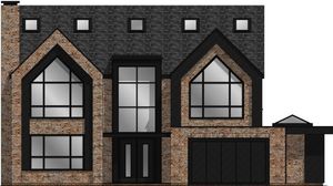 An artist’s impression of how the six-bedroom homes would look. Picture: Telford & Wrekin Council planning portal