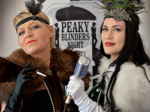 Supporting image for story: Tea room is all dressed up for a Peaky Blinders night to remember 