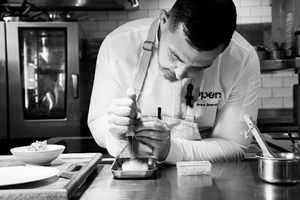 Executive Chef Andrew Sheridan from Open Restaurant Group which owns Sow on the Netherwood Estate near Tenbury Wells