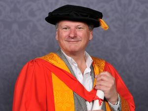 Supporting image for story: University of Wolverhampton recognises local entrepreneur for 'generous charitable support' 