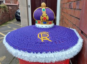 A postbox-topper in Ellesmere. Photo: Shropshire Council