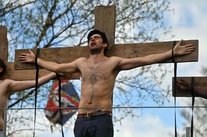 Jesus on the cross