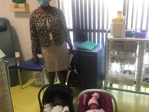 Supporting image for story: The life of Sandwell hospital doctor who almost died giving birth to ‘miracle’ twins during pandemic five years on