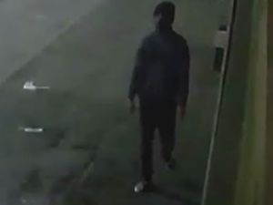Supporting image for story: CCTV footage of murder suspect shows distinctive walk