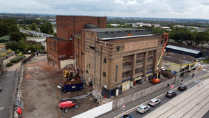 Work is continuing to demolish Dudley Hippodrome