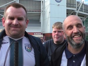Supporting image for story: 'Delighted for him': West Brom fans on 2-1 win at Stoke