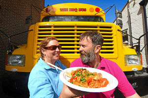 Supporting image for story: Watch: Meals on wheels with BBQ bus
