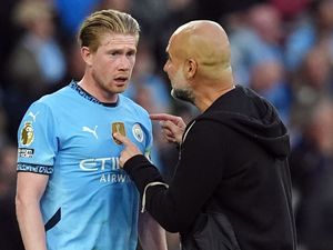 Supporting image for story: Man City boss Pep Guardiola not surprised by Kevin De Bruyne’s impact at Napoli