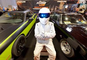 The Stig with Fast & Furious cars