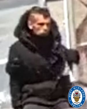 Police have released this image of a man following a burglary in Bilston