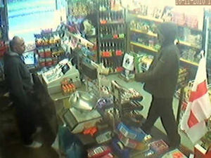 Supporting image for story: CCTV captures shotgun drama at shop