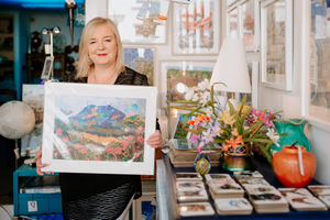Many of Lyn's pictures have been inspired by Shropshire, Wales or Cornwall
