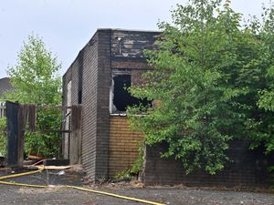 Supporting image for story: 'Suspected arson' as five fire crews attend Dudley blaze at disused pub near school - roads are closed and locals urged to avoid the area